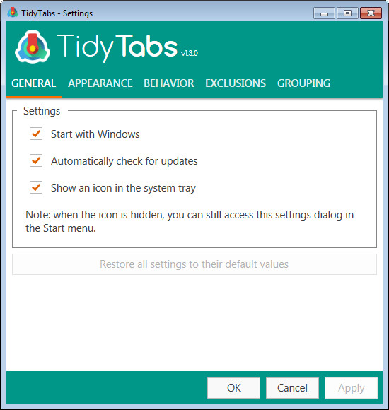 TidyTabs(<a href=https://www.anxz.net/tag/201 target=_blank class=infotextkey><a href=https://www.anxz.net/tag/201.html target=_blank class=infotextkey>桌面管理</a></a>工具)下载